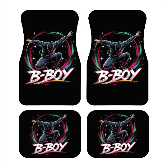 B-Boy Breakdance Breakdancer Urban Hip Hop Car Mats