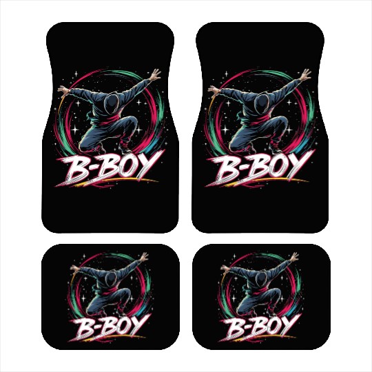 B-Boy Breakdance Breakdancer Urban Hip Hop Car Mats