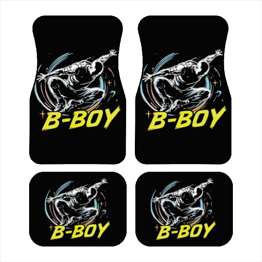 B-Boy Breakdance Breakdancer Urban Hip Hop Car Mats