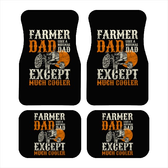 Farmer Farm Cow Car Mats