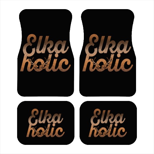Elk Hunting Elkaholic Hunters Car Mats