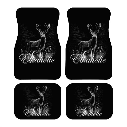Elk Hunting Elkaholic Hunters Car Mats