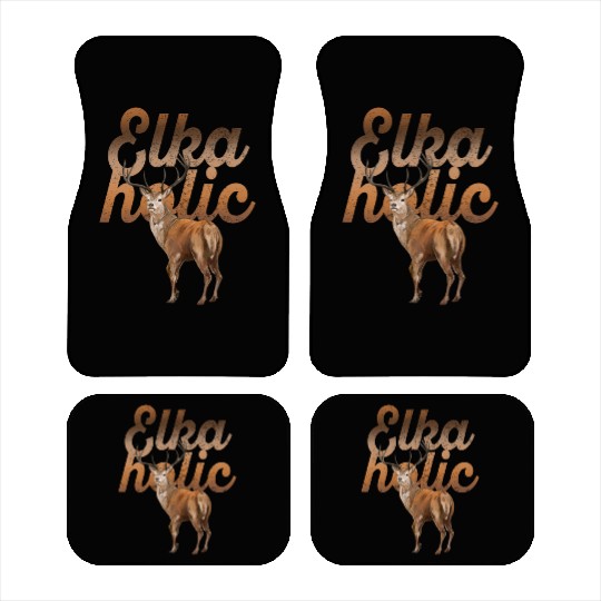 Elk Hunting Elkaholic Hunters Car Mats