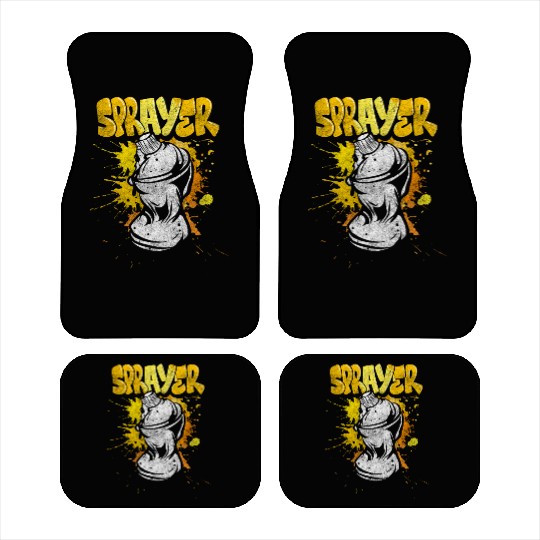 Graffiti Street Art Street Life Striking Car Mats