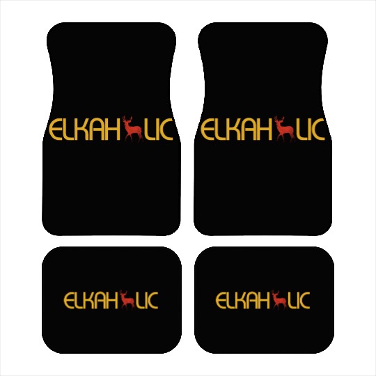 Elk Hunting Elkaholic Hunters Car Mats