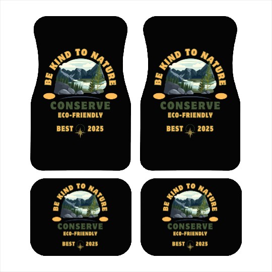 Nature is life Car Mats