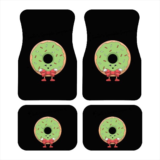 Santa's Sprinkle Surprise Car Mats