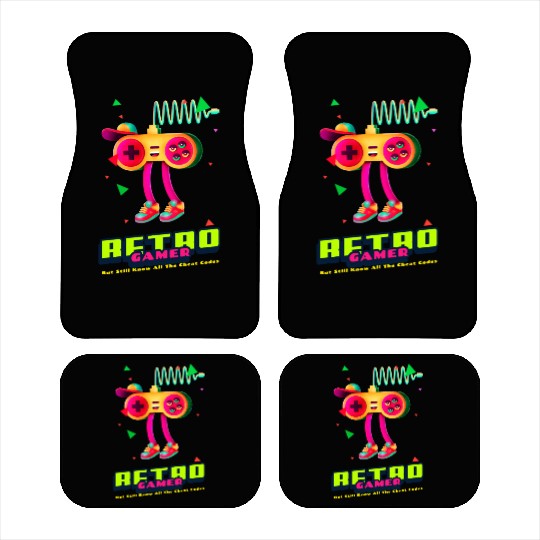 Retro Gamer But still know all the cheat codes Car Mats