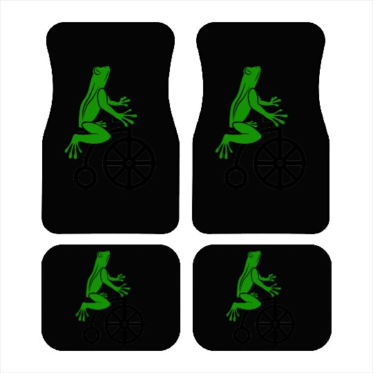frog bicycle Car Mats