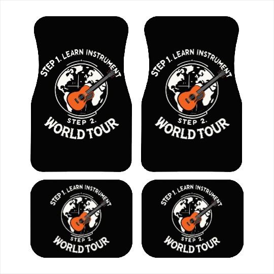 Step 1 Learn instrument Step 2 World Tour Car Mats