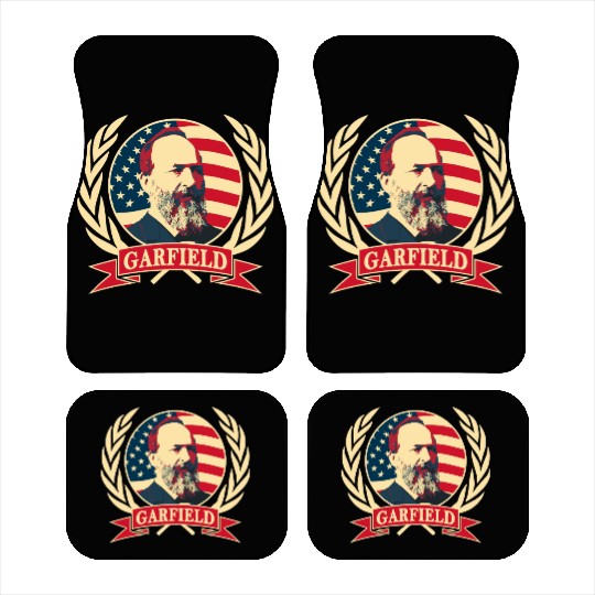 President James Abraham Garfield Car Mats