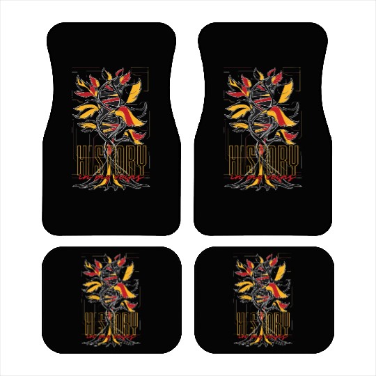 Genealogy Genealogist German History In My Veins Car Mats