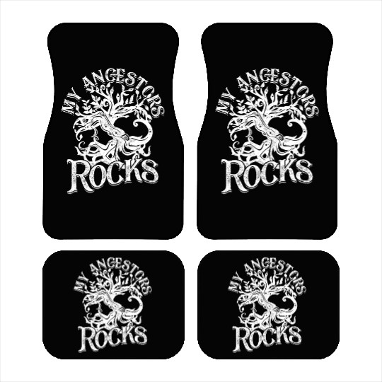 Genealogy Genealogist My Ancestors Rocks Car Mats