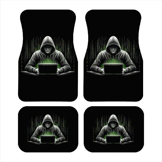 Hacker Programmer Computer Science Car Mats
