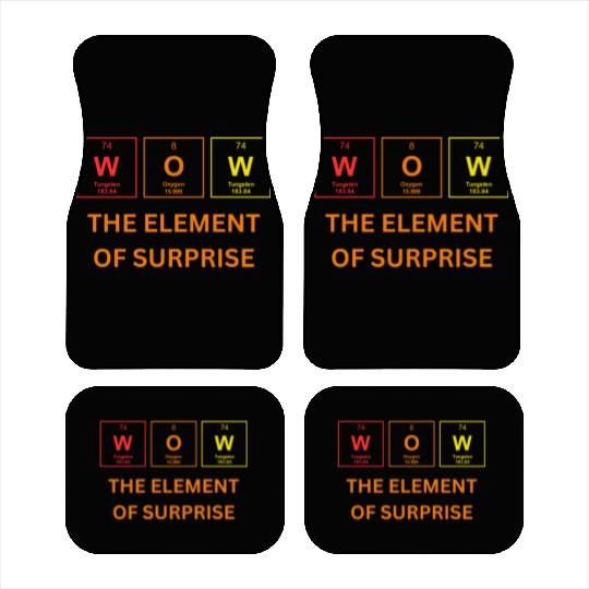THE ELEMENT OF SURPRISE Car Mats