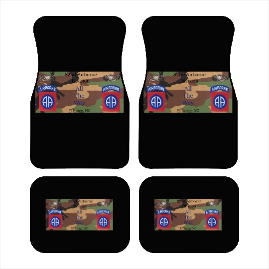 This 82nd Airborne All the Way gift for veterans Car Mats