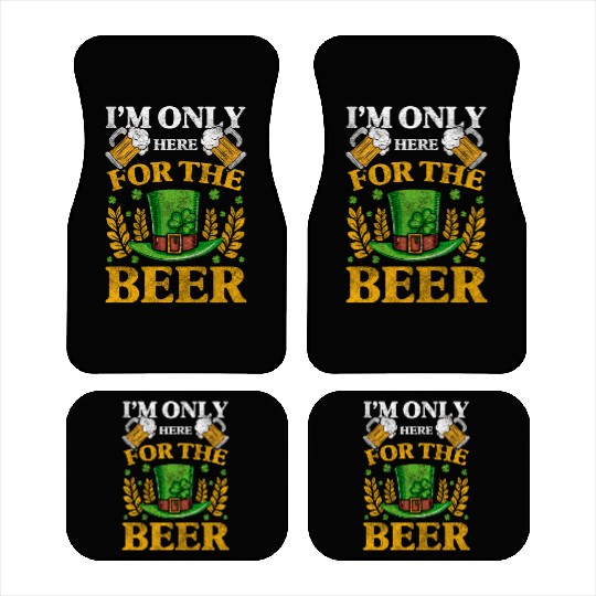 Pub Shamrock Pot World Tour Car Mats