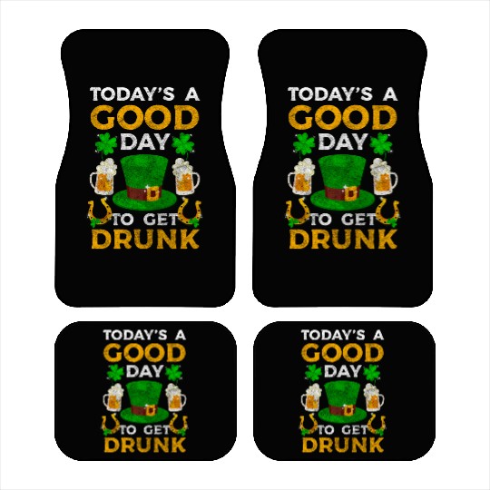 Pub Shamrock Gold World Tour Car Mats
