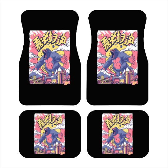 Kaiju Gorilla – Neon City Rampage Car Mats
