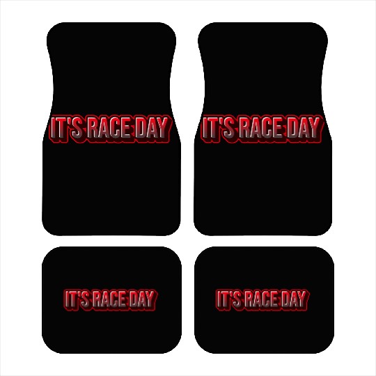 It's Race Day Car Mats