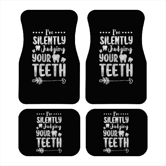 Dentist Pain Doctor Jaw Car Mats