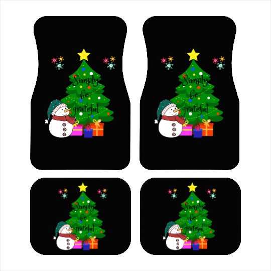 Simply be grateful Car Mats