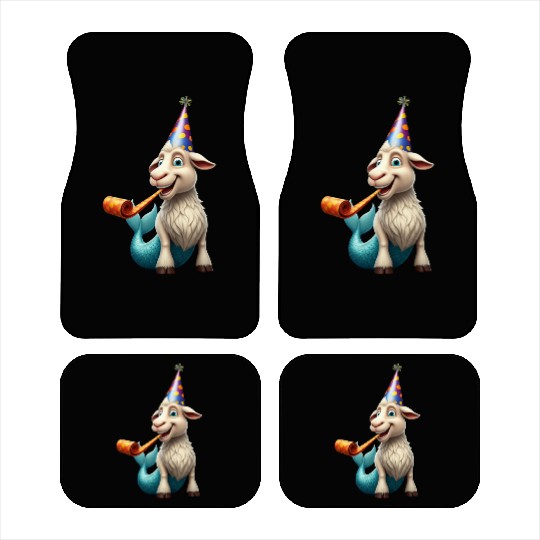 Party Animal Capricorn Car Mats