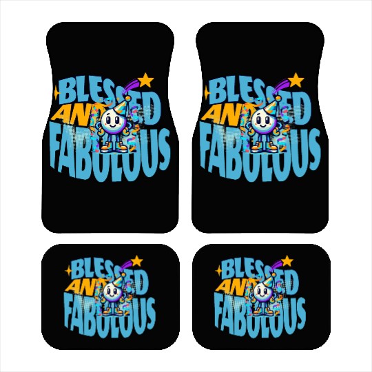 Blessed And Fabulous - Numbers 6:24-25 Car Mats