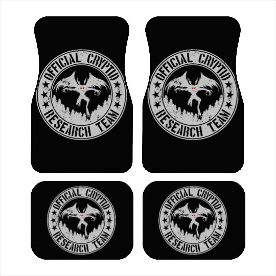 Official Cryptid Research Team | Cryptids Mothman Car Mats