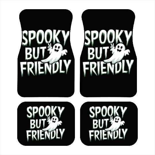 Paranormal Comedy Funny Ghost Humor Lighthearted Car Mats