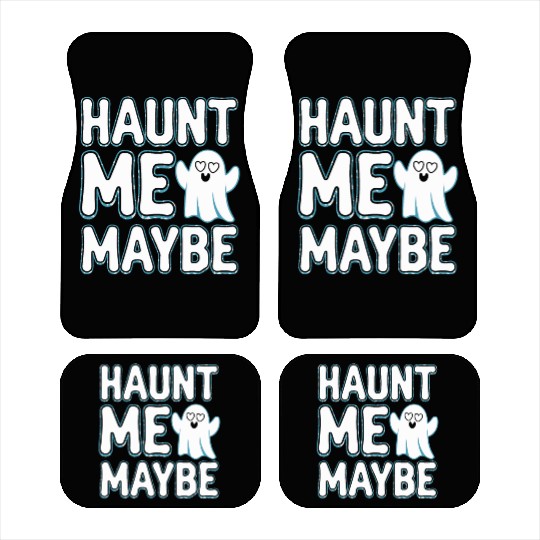 Paranormal Comedy Funny Ghost Humor Lighthearted Car Mats