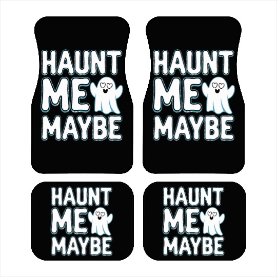 Paranormal Comedy Funny Ghost Humor Lighthearted Car Mats