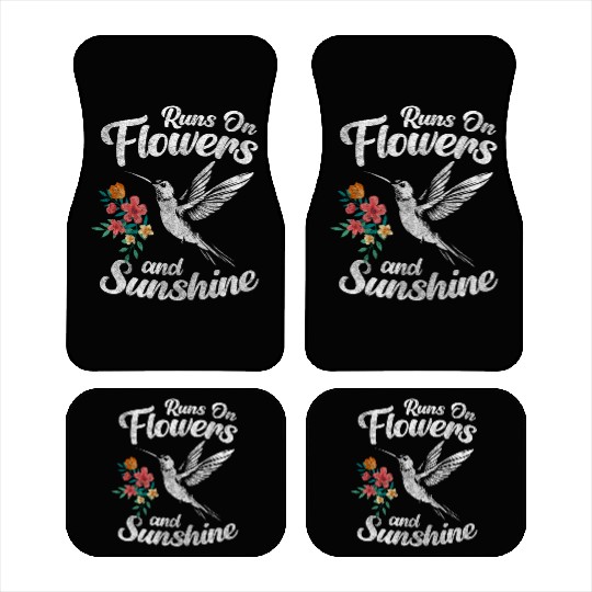 Hummingbird Nature Swarm Life Car Mats