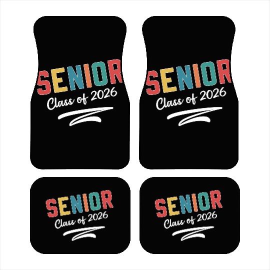 Senior Class of 2026 Graduation Senior Car Mats