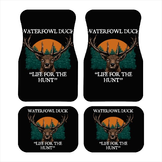 Waterfowl Duck Live for Hunt Cast Around Hunting Car Mats