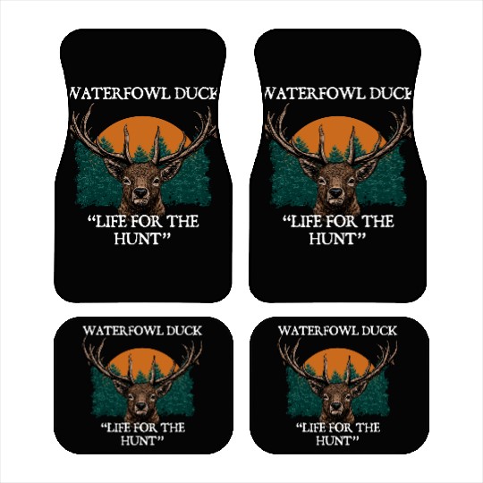 Waterfowl Duck Live for Hunt Cast Around Hunting Car Mats