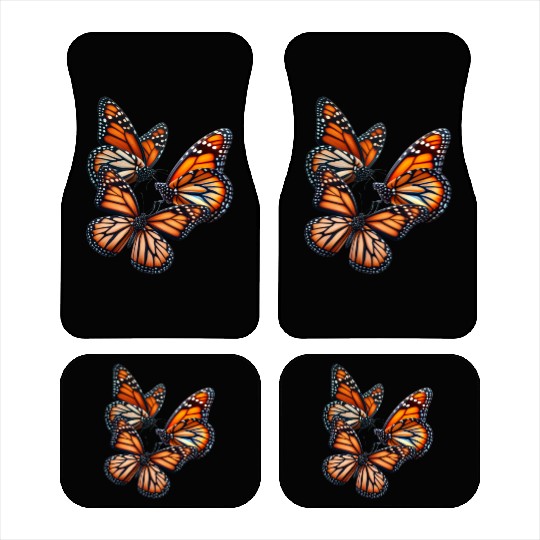 Monarch Butterflies Butterfly Lover Lepidopterist Car Mats