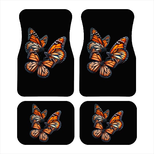 Monarch Butterflies Butterfly Lover Lepidopterist Car Mats