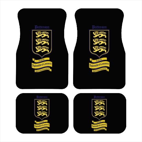 Patterson Underground Heraldic Shield Light Car Mats
