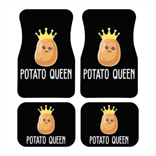 Potato Queen Potato Lover Car Mats