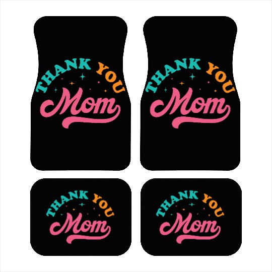 Thank You Mom Car Mats