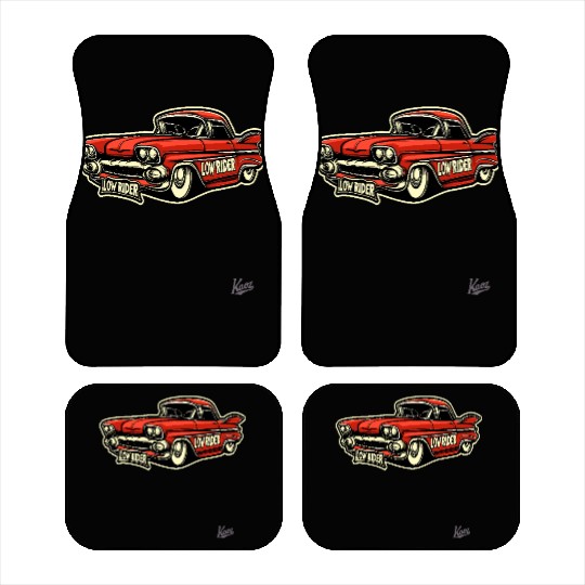 Classic Cholo Lowrider Car Car Mats