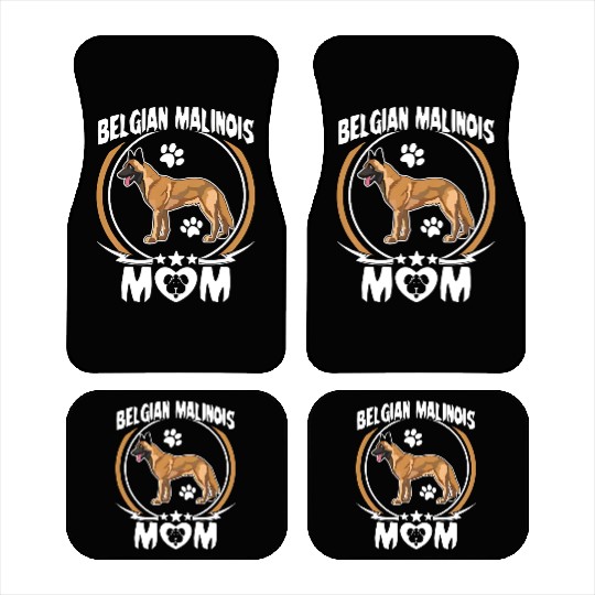 Belgian Malinois Mom dog lover Car Mats