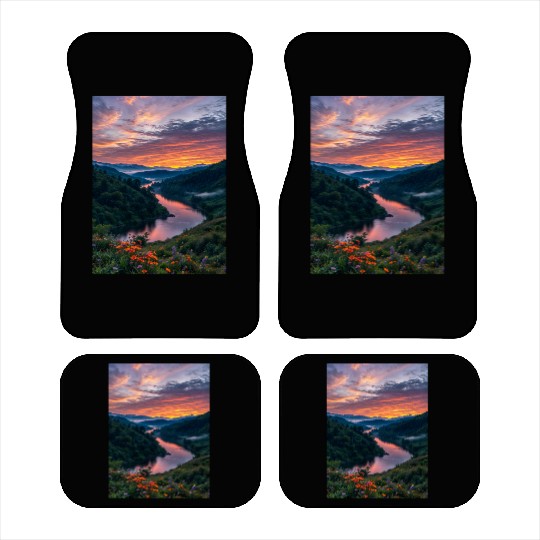 Twilight Riverbend Car Mats