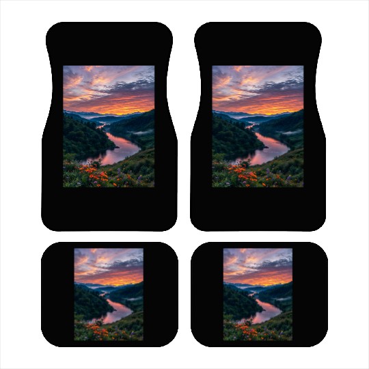 Twilight Riverbend Car Mats