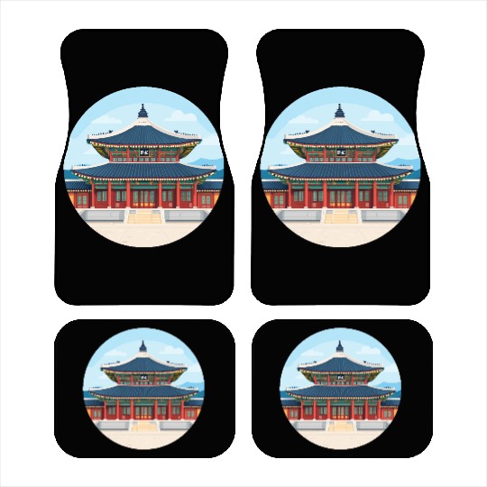 Old school Chinese kung fu Car Mats