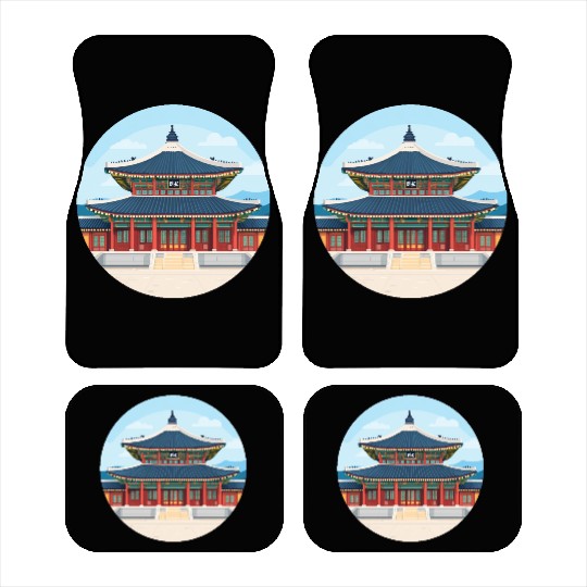 Old school Chinese kung fu Car Mats