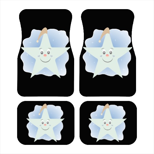 Sweet Sleepy Star Car Mats