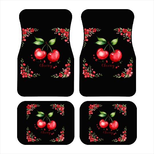 Cherry Car Mats