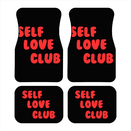 Self Love Club on Women's Car Mats